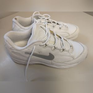 White Nike sneakers